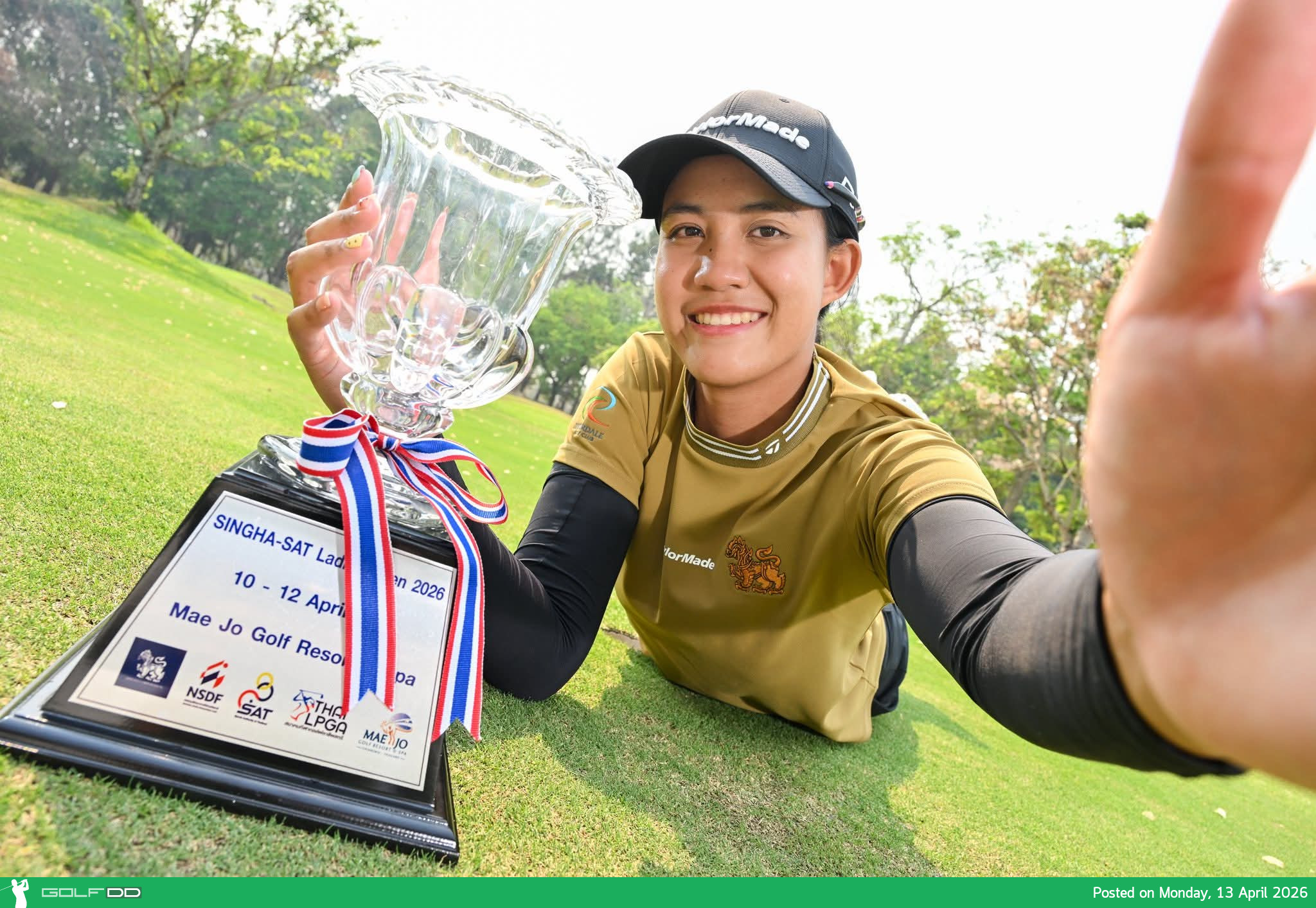 นวพร เพลย์ออฟเฉือนชัย คว้าแชมป์สิงห์-เอสเอที เลดีส์ โอเพ่น รับสงกรานต์สุดมัน 