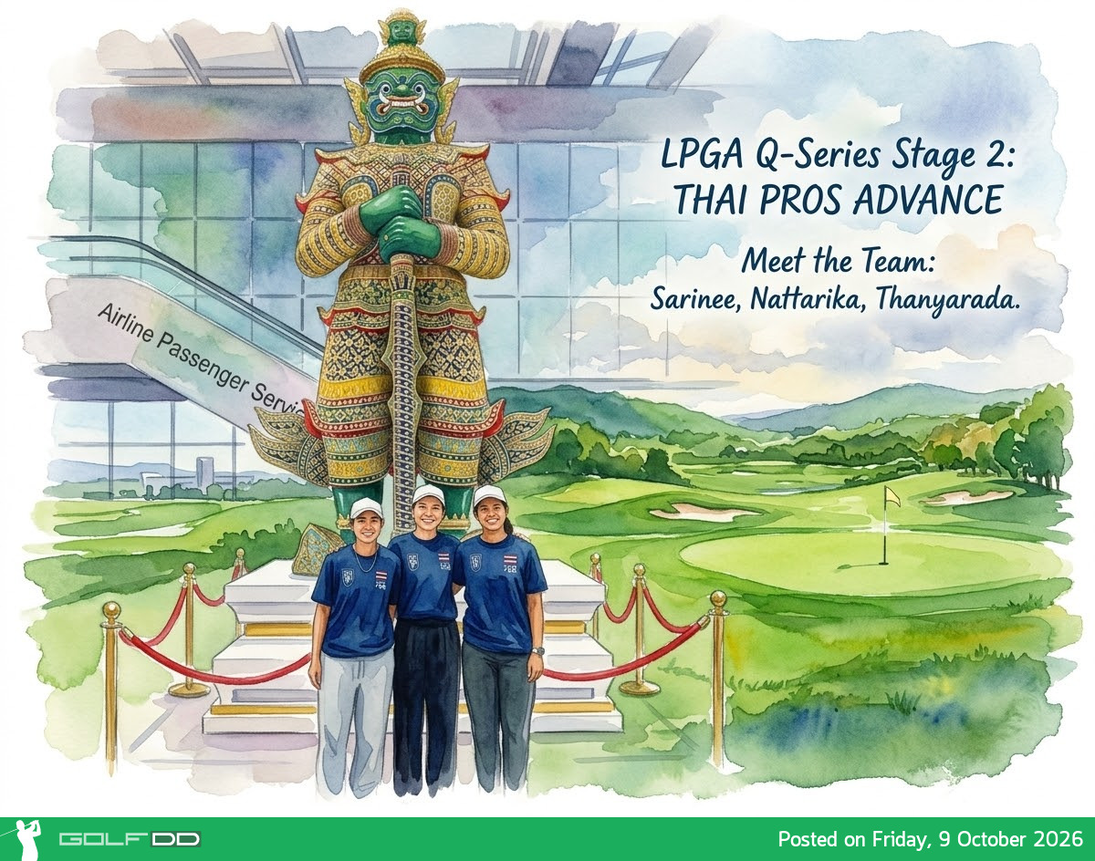 ส่งกำลังใจ เปิ้ล,โบว์,แพท สู่ Stage 2 กับเส้นทางสู่เวที LPGA 