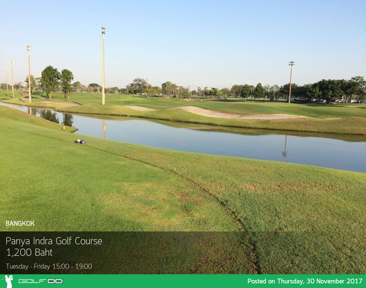 Panya Indra Golf Course - ตีกอล์ฟ ชมพริตตี้ ราคาดีแค่พันต้นๆ 