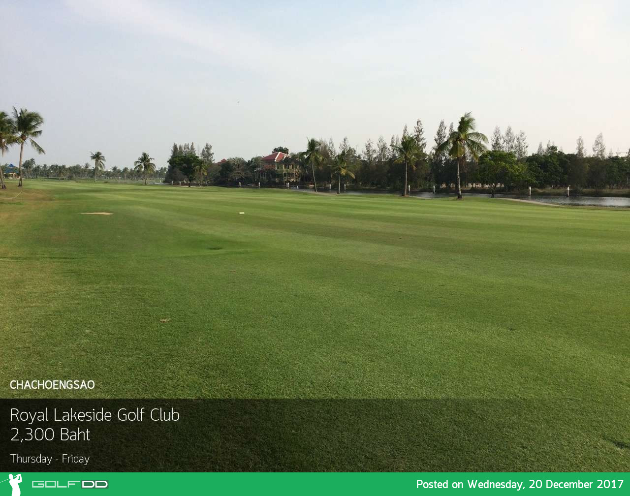 Royal Lakeside Golf Club - สนามกอล์ฟที่ทำให้เพื่อนนักกอล์ฟตีไกลถึง 300 หลาได้ ราคาดีสุดคุ้ม