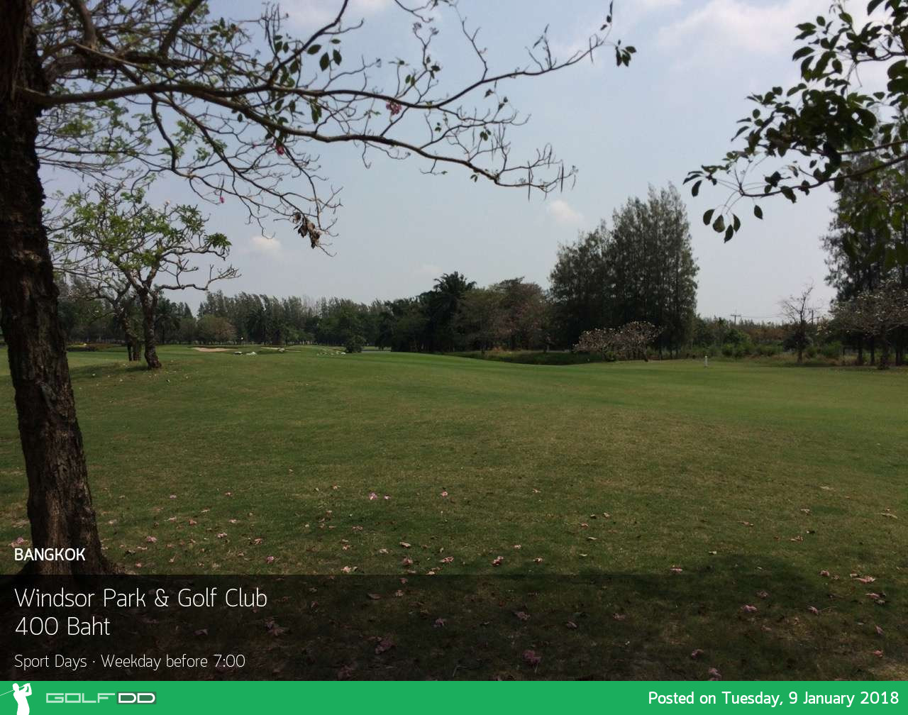 Windsor Park & Golf Club - กรีนฟี 400 ถ้าไม่คุ้มก็บ้าแล้ว 