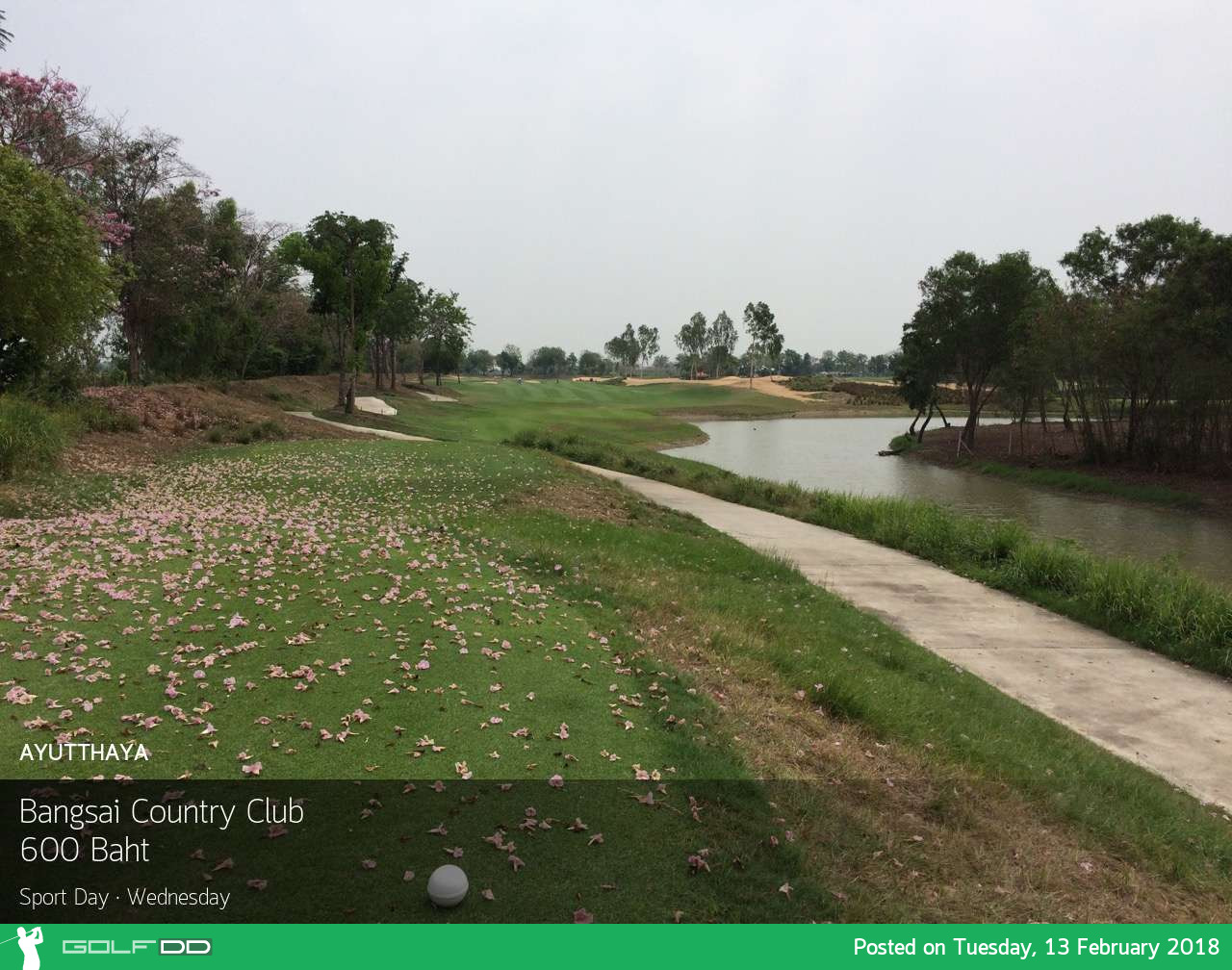 Bangsai Country Club ลดราคา 50% เฉพาะวันพุธ