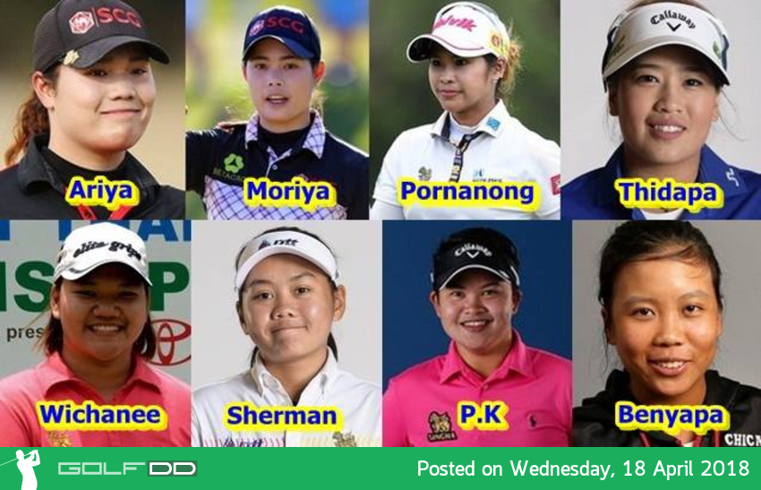 8 สวิงสาวไทย ลงทำศึก HUGEL-JTBC LA Open Apr.,19-22 ที่ลอสแองเจลีส แคลิฟอร์เนีย 