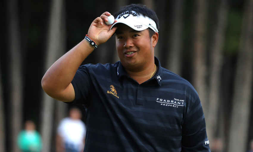 Live สดจากสนามซ้อม ใน BMW PGA Championship เห็นโปรอาร์มกำลังซ้อม 