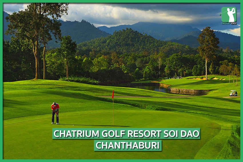 เอารูปสนามกอล์ฟ Chatrium Golf Resort มาให้ดูกันก่อน 