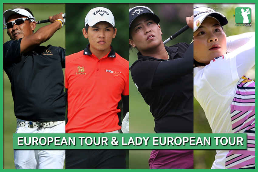 European และ Lady European tour สำหรับสัปดาห์นี้ 