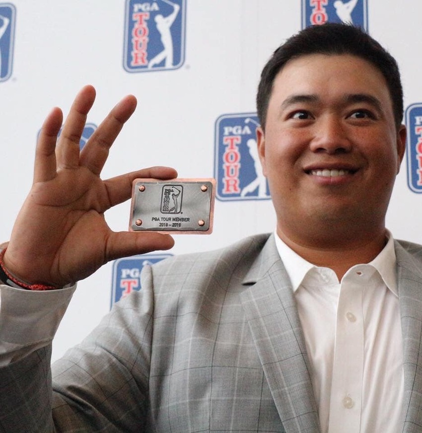 ขอแสดงความยินดี โปร อาร์ม กีรเดช ที่ได้รับ PGA Tour Card 