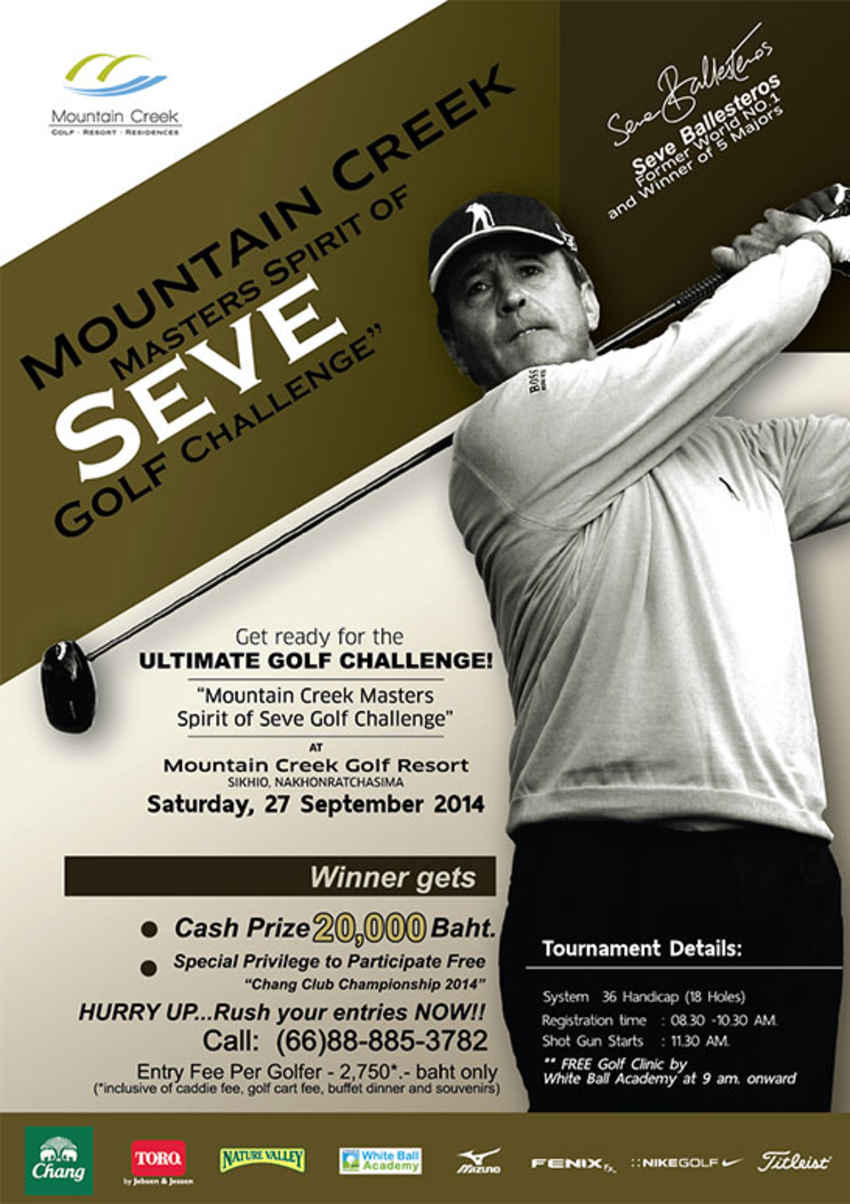 Mountain creek Masters Spirit of Seve Golf Challenge 