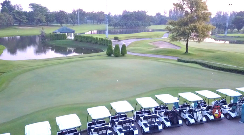 Bangkok Golf Club by this morning !!! ภาพบรรยกาศยามเช้าวันนี้ที่ สนามกอล์ฟบางกอก 