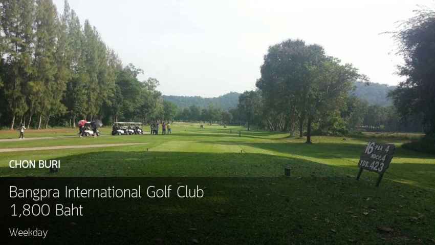Bangpra International Golf Club จ.ชลบุรี 