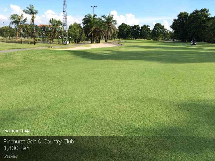สนามดี แคดดี้สวยกับสนาม Pinehurst Golf&Country Club จ.ปทุมธานี 