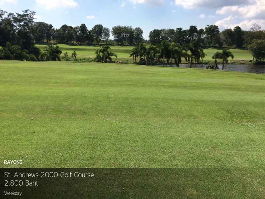 ออกรอบสบายๆ หลังสงกรานต์ที่ St. Andrews 2000 Golf Course 