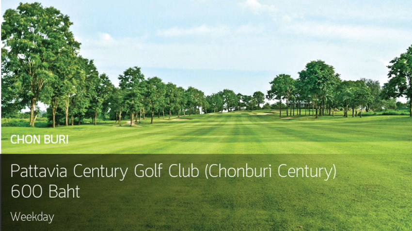 วันศุกร์ไปชลบุรี ออกรอบที่ Pattavia Century Golf Club 