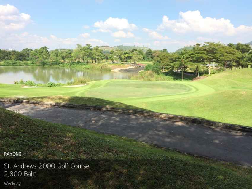 ออกรอบสบายๆ อากาศไม่ร้อนที่ St. Andrews 2000 Golf Course ระยอง 
