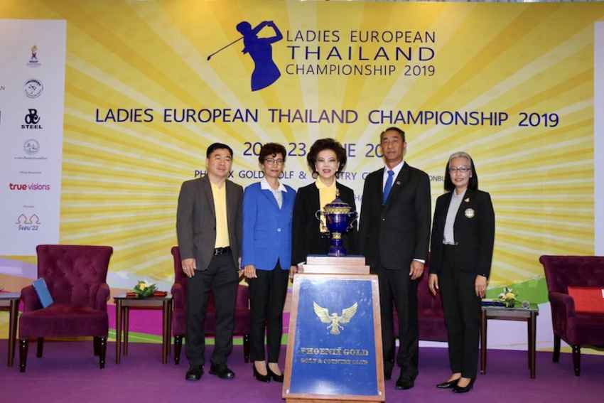 แถลงจัดศึก “เลดี้ส์ ยูโรเปี้ยน ไทยแลนด์ แชมเปี้ยนชิพ 2019” ต่อเนื่องปีที่ 3 ชิง 11 ล้านบาท หวังสร้างประวัติศาสตร์ให้วงการกอล์ฟอีกครั้ง 