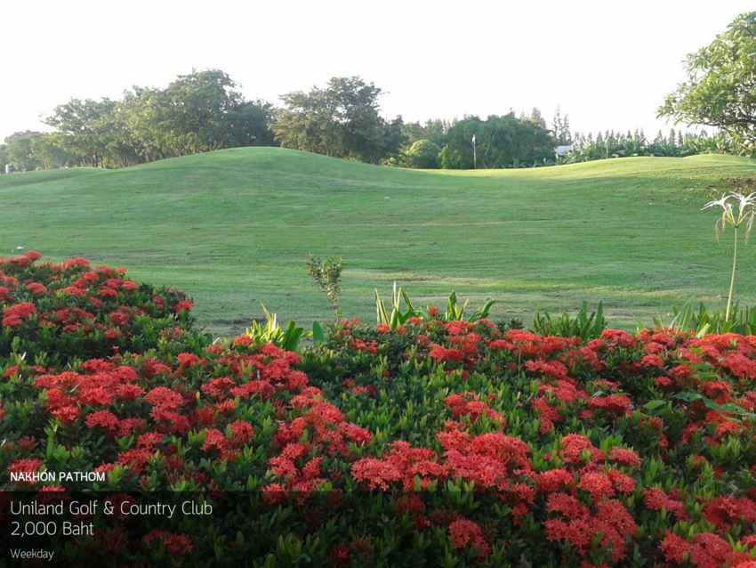 เรียนเชิญสมาชิกก๊วน ออกรอบพร้อมกันที่ Uniland Golf & Country Club นครปฐม พร้อมจอง Reservation 