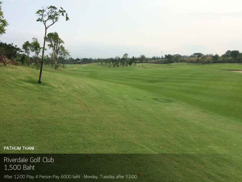 Riverdale สนามกอล์ฟ 5 ดาว ลดราคา 62% เฉพาะช่วงเวลานี้เท่านั้น - Booking Golfdd 