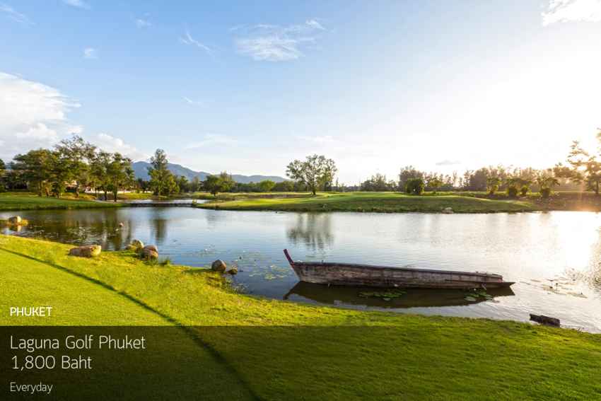 โปรจัดให้อย่างแจ่ม ออกรอบบนเกาะสวรรค์ ลด 65% ที่ Laguna Golf Phuket 