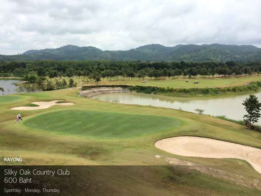 โปรดี อากาศดี ลดไปที่ 74% ที่ Silky Oak Country Club ระยอง พร้อมจองผ่าน golfdd จ่ายเงินที่สนามได้เลย 