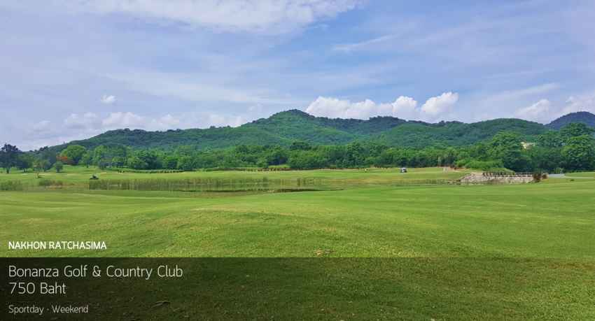 โปรเด็ด สะท้านเขาใหญ่ จัดให้ 58% ที่ Bonanza Golf and Country Club พร้อมจองผ่าน golfdd จ่ายเงินที่สนามได้เลย 