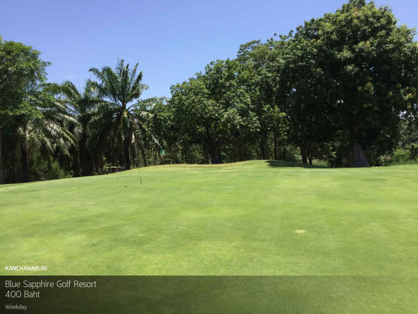 สนามสวยงาม เสมือนพลอยเมืองกาญ Blue Sapphire Golf and Resort สนามที่คุณเลือกตีกอล์ฟได้ในแบบที่คุณต้องการ 