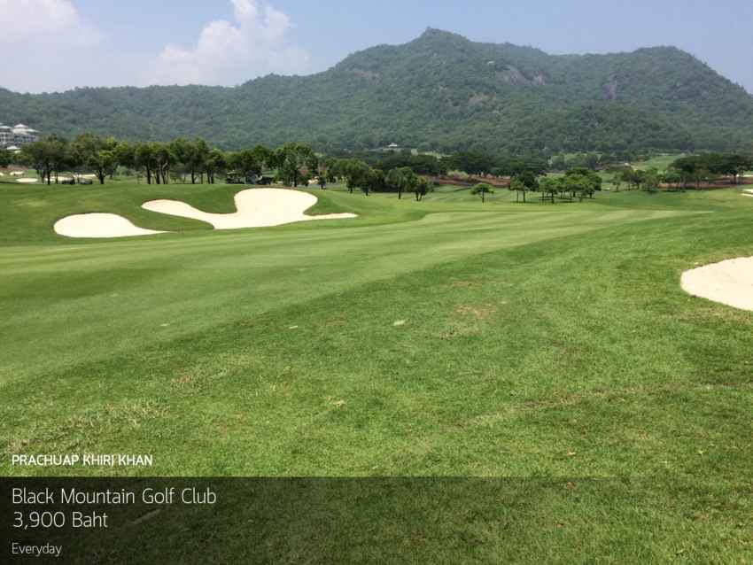 คุ้มค่า สมราคา Black Mountain Golf Club สนามกอล์ฟยืนหนึ่งในหัวหิน 