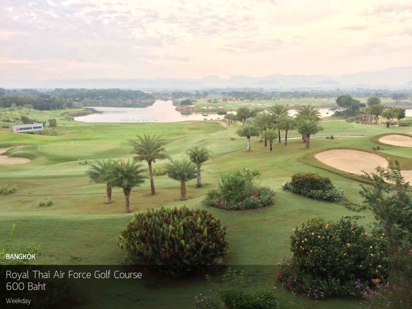 เศรษฐกิจย่ำแย่ Royal Thai Air Force Golf Course เปิดโปรสู้เศรษฐกิจ 