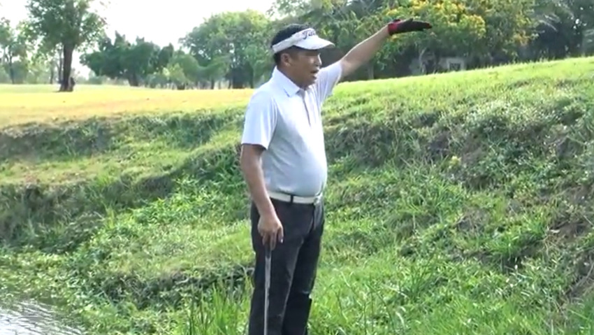 Golfdd Talk Easy #ep15 -  ลูกติดขอบน้ำ เทคนิคต้องตีแบบนี้ ย้ำ ต้องโด่ง ตกหยุด พร้อมราคาสนาม ธานนท์ 