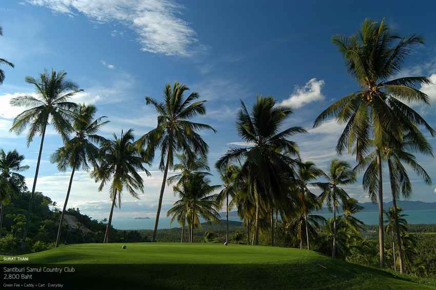 วันอาทิตย์ทั้งทีอยู่บ้านก็เบื่อแย่ไปออกรอบกัน สนาม Santiburi Samui Country Club  ออกโปรแรงเอาใจนักกอล์ฟ 