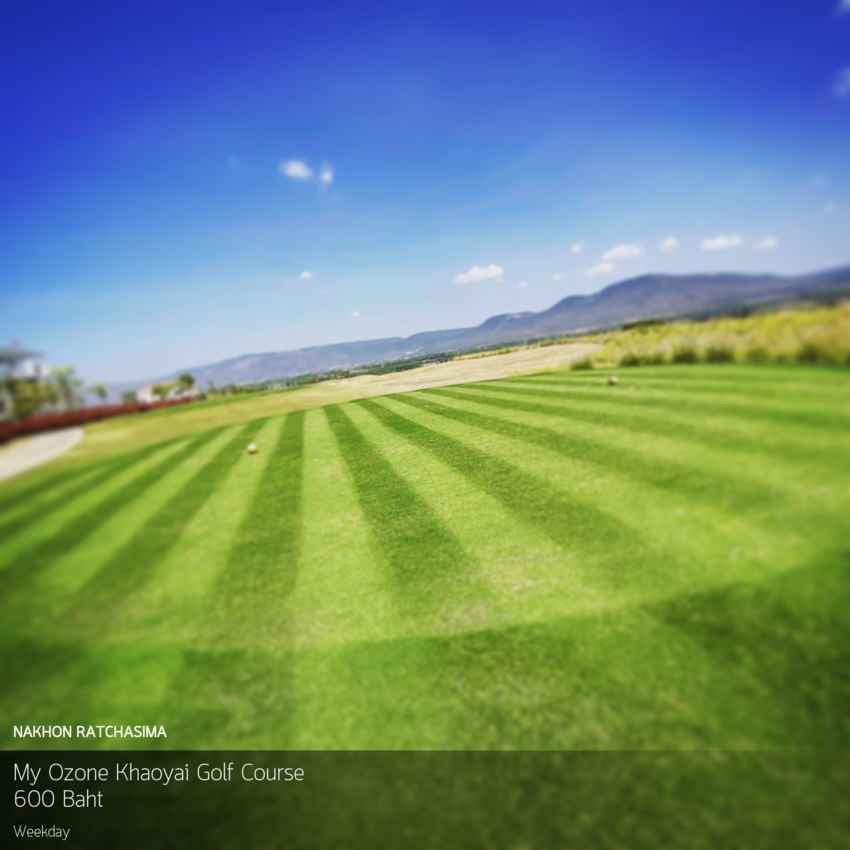 เศรษฐกิจไม่ค่อยดีเท่าที่ควร My Ozone Khaoyai Golf Course ออกโปรแรงสู้เศรษฐกิจลดราคากรีนสุดคุ้ม 