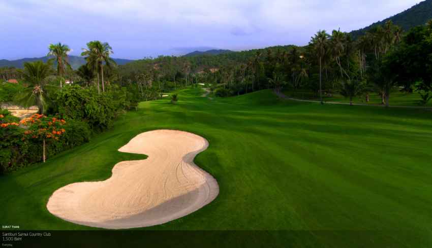 สนามๆสวยบรรยากาศดีๆถ้าอยากผ่อนคลายความเหนื่อยล้าต้องที่นี้เลย Santiburi Samui Country Club 