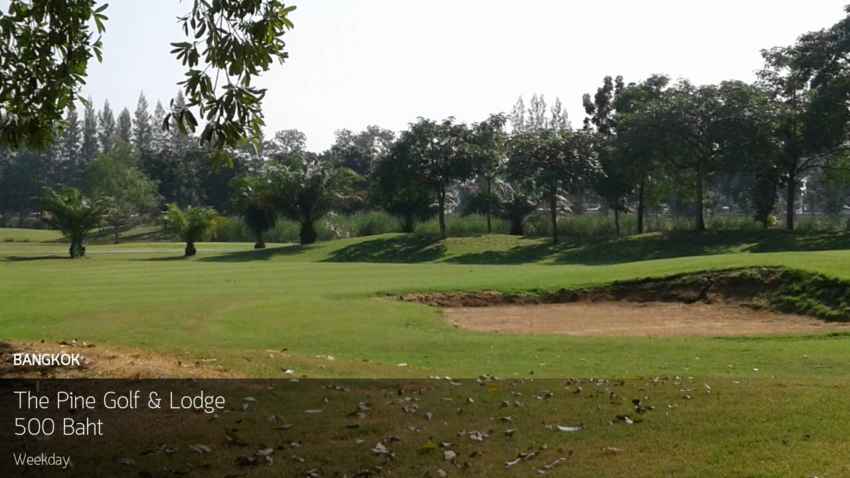 The Pine Golf & Lodge อัพเดทราคาใหม่กรีนฟี แคดดี้ รถกอล์ฟ ราคาเบาๆ สนามดีสนามถูก คอกอล์ฟห้ามพลาดอยู่ที่กรุงเทพนี้เอง 