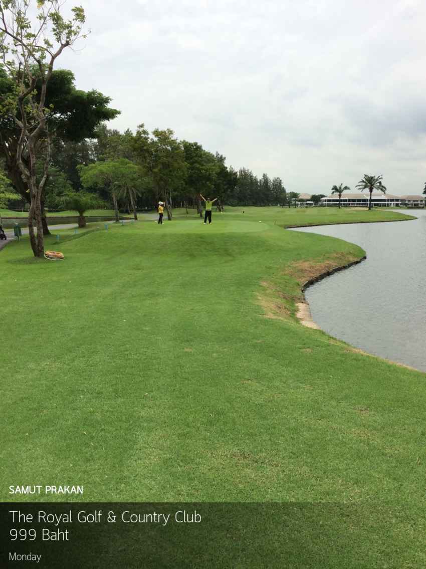สนาม The Royal Golf & Country Club กรีนฟีราคาถูกสนามสวยสนามดีใครอยากลองตีกอล์ฟสนุกอุปสรรคท้าทายต้องที่นี้เลย 