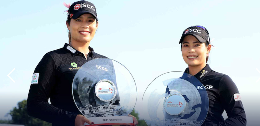 หลังผ่าน 18 รายการแรกของ LPGA Tour 2021 นักกอล์ฟสาวไทย คว้าแชมป์ไปแล้ว 3 รายการ 