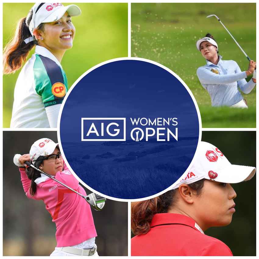 อันดับทำเงินโปรสาวไทย ในแอลพีจีเอทัวร์ก่อนเข้าสู่เมเจอร์สุดท้ายของปี AIG Women’s Open ซึ่งมีเงินรางวัลให้ชิงรวมกว่า 5.8 ล้านเหรียญสหรัฐ 