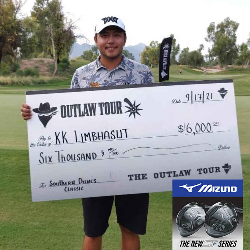 เข้มข้น ลิมพะสุต คว้าแชมป์รายการ OUTLAW TOUR  KFT Q SCHOOL PREP 