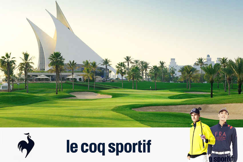 6 นักกอล์ฟหนุ่มไทยออกรอบฝีกซ้อมที่ Dubai Creek Golf & Yacht Club (Championship Course) ครดูไบ 