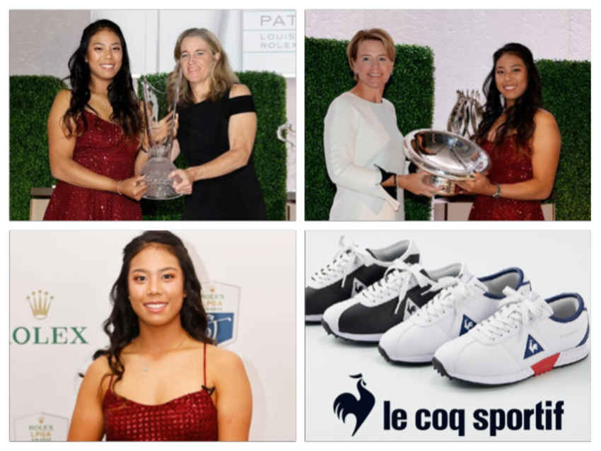 โปรแพตตี้ ปภังกร  รับรางวัล Rolex Rookie of the year 2021 และรางวัล Annika major awart ในงานมอบรางวัลประจำปีของ  Lpga tour  ที่ Ritz-Carlton Golf Resort  Naples Forida USA. 