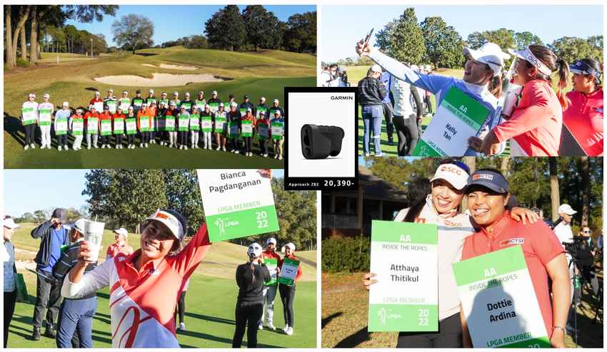 บรรดาทั้ง 4 คนนั้น มีเพียงแค่ อาฒยา ที่ยังไม่เคยตั๋วแอลพีจีเอทัวร์มาก่อน 