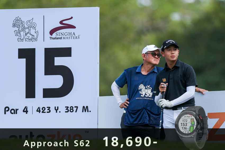 ลุ้นท็อป 5 “ทีเค” รัชชานนท์ ฉันทนานุวัฒน์ อยู่ที่ 7 ร่วม สกอร์รวม 11 อันเดอร์ ในกอล์ฟ สิงห์ ไทยแลนด์ มาสเตอร์ส แมตช์ปิดฤดูกาลออลไทยแลนด์กอล์ฟทัวร์ 2021 เมื่อวันที่ 18 ธันวาคม 2564 