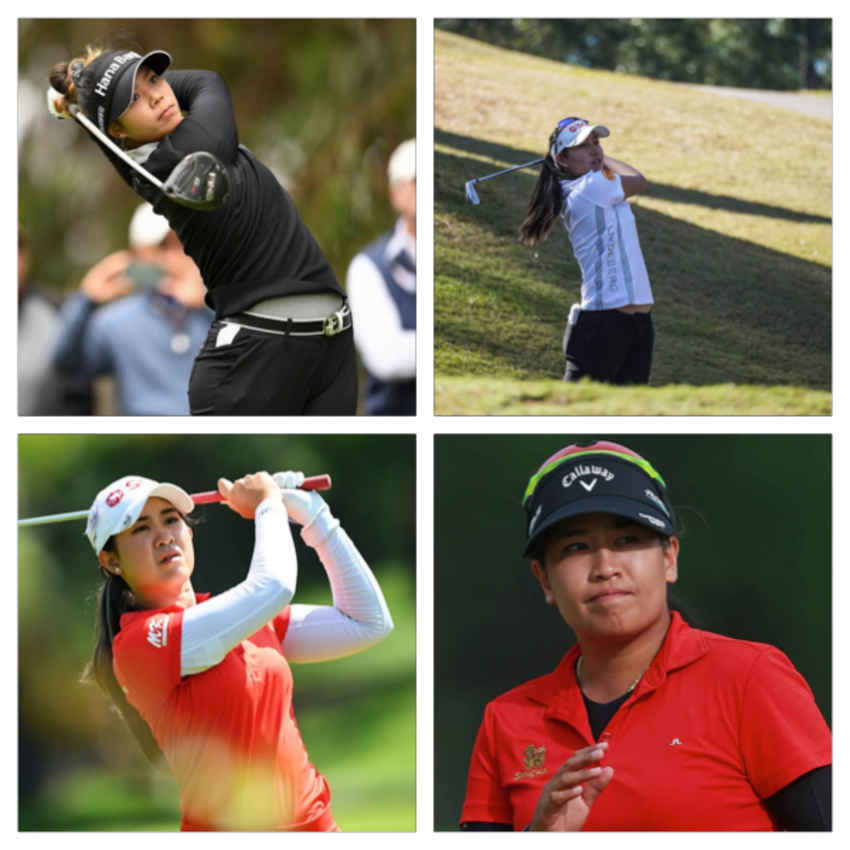 ผลงาน 4 สาวไทยหลังจบรอบสามแอลพีจีเอทัวร์ รายการ Gainbridge LPGA at Boca Rio ที่รัฐฟลอริดา สหรัฐอเมริกา เมื่อวันที่ 29 มกราคม 2565 