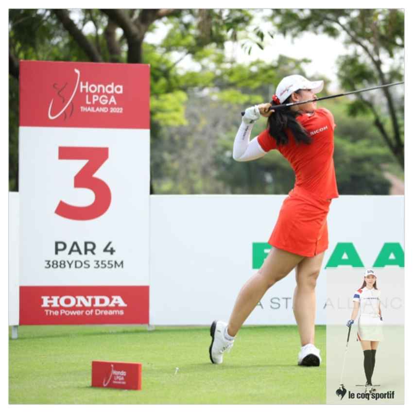 ปาจรีย์ อนันต์นฤการ ซึ่งรอบแรกตี 4 อันเดอร์ จะทีออฟรอบสองเวลา 8.24 น. ร่วมกับ แค็ตลิน แพ๊พป์  โปรอเมริกัน และ ชุน อิน กี โปรเกาหลีใต้ 