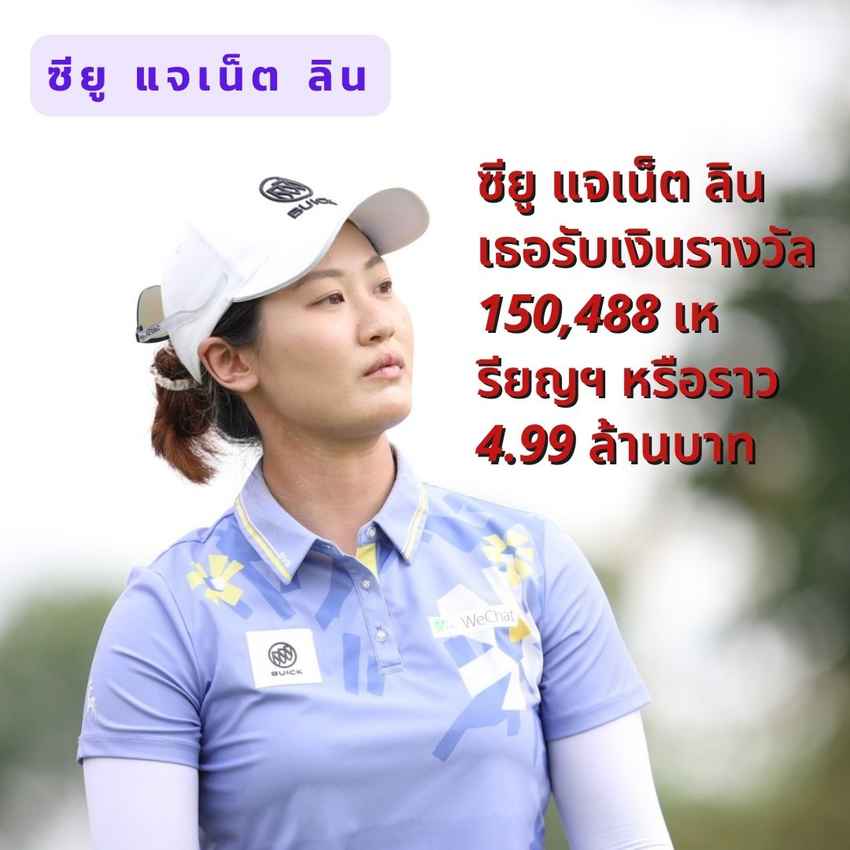 ซียู แจเน็ต ลิน เธอรับเงินรางวัล 150,488 เหรียญฯ หรือราว 4.99 ล้านบาท 