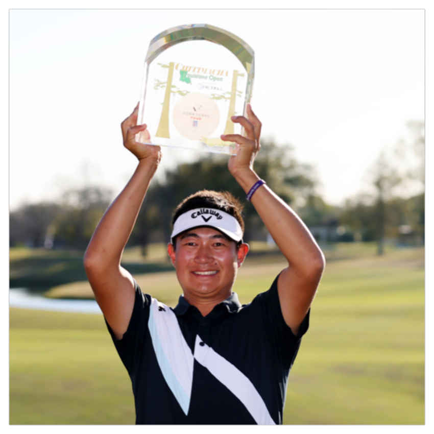 คาร์ล หยวน เยชุน (Carl Yuan Yechun) จากจีนคนที่ 3 ที่ได้แชมป์ในคอร์นเฟอร์รีทัวร์ 