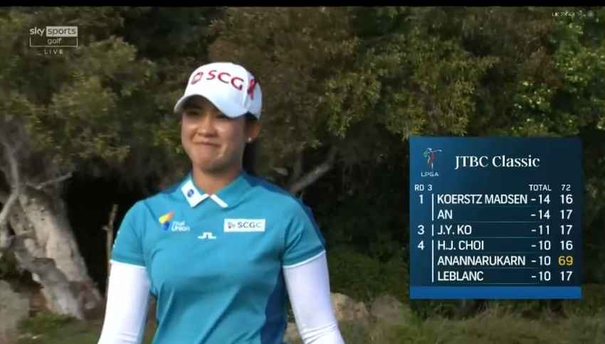 ผลงานสาวไทยจบรอบ 3 กอล์ฟแอลพีจีเอทัวร์ รายการ JTBC Classic presented by Barbasol ชิงเงินรางวัล 1.5 ล้านเหรียญสหรัฐ 