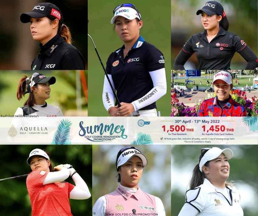 เชียร์ 8 สาวไทย ในกอล์ฟ DIO Implant LA Open ชิงเงินรางวัลรวม 1.5 ล้านเหรียญฯ ณ สนามวิลเชียร์ คันทรี คันทรี คลับ วันที่ 21-24 เมษายน 2565 