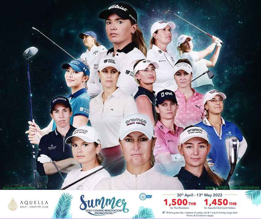 “อารามโก้ ทีม ซีรีส์-แบงคอก” พร้อมเปิดฉากดวลวงสวิงครั้งแรกในไทยสัปดาห์นี้ สามสาวไทยได้รับเชิญร่วมชิงชัยเพิ่มอีก 3 ราย 