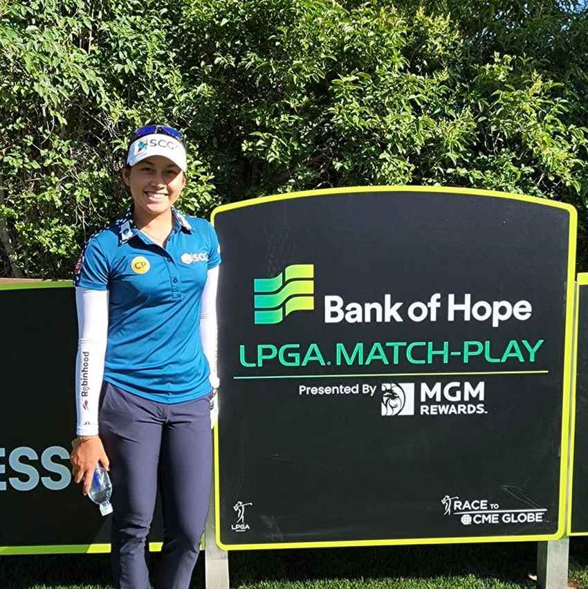 5 โปรสาวไทย ลงทำศึกแอลพีจีเอทัวร์ รายการ Bank of Hope LPGA Match-Play วันที่ 25-29 พฤษภาคมนี้ ณ สนาม Shadow Creek Golf Course 