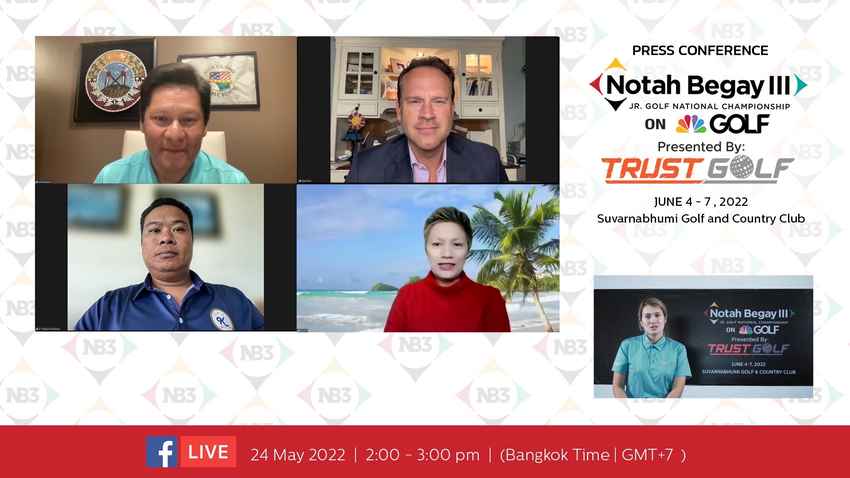 ทรัสต์กอล์ฟ แถลงจัดสวิงเยาวชน โนทาห์ บีเกย์ฯ ครั้งแรกที่ไทย คัด 6 คนลุยรอบชิงที่ สหรัฐ พ.ย.นี้ 