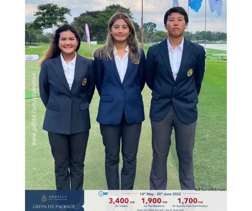 ผลงานสาวไทยทั้งประเภททีมและประเภทบุคคลกอล์ฟ ควีน สิริกิติ์ คัพ ครั้งที่ 42 ที่สิงคโปร์ เมื่อวันที่ 24 พฤษภาคม 2565 